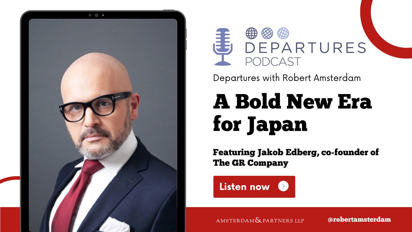 Podcast: Departures Podcast featuring Jakob Edberg, Co-Founder of The ...